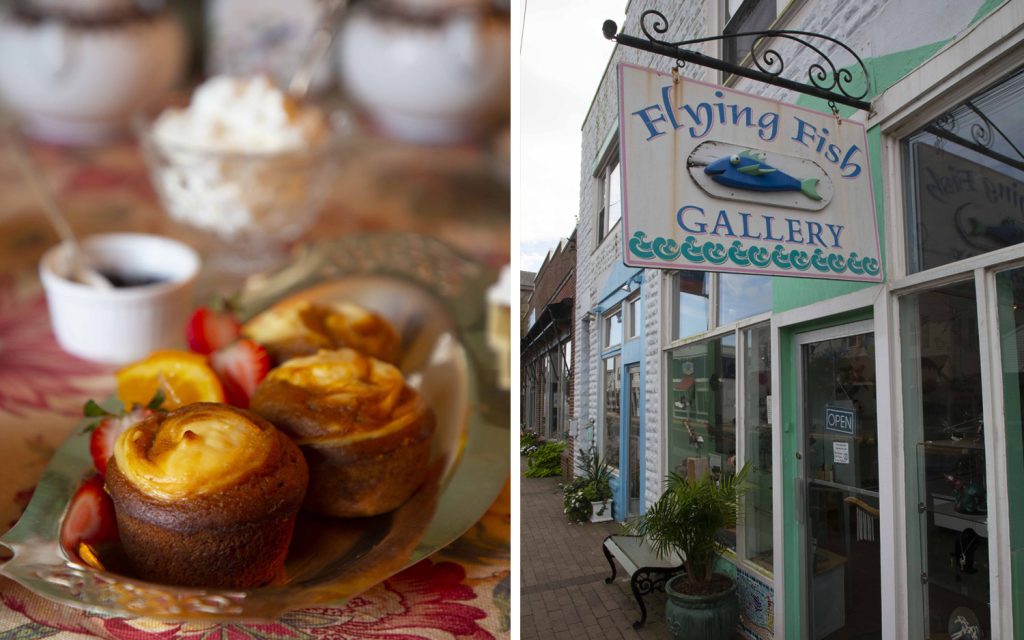 Flying Fish Gallery and teatime treats