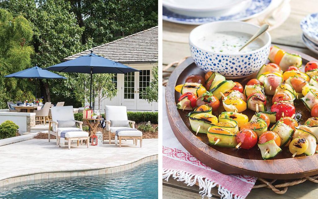 Fourth of July Poolside Menu