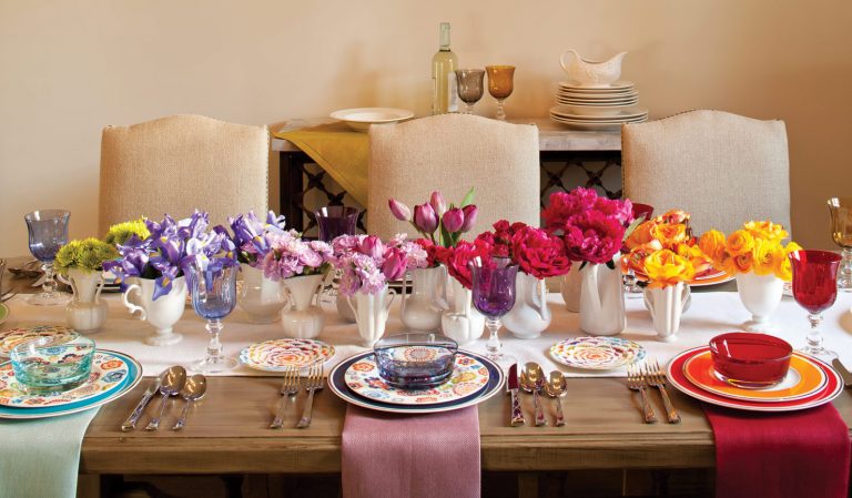 Rainbow Table Setting - Southern Lady Magazine