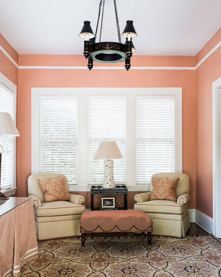 A picture of the Pink House in Charlotte, home to the nonprofit Carolina Breast Friends