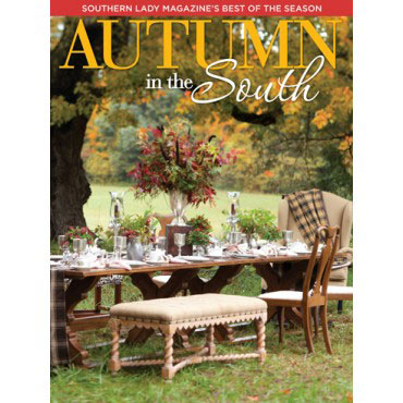 A picture of the cover of Southern Lady magazine's Autumn in the South 2015 special issue