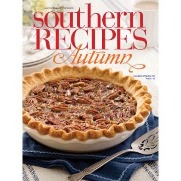 A picture of the cover of Southern Lady magazine's Southern Recipes Autumn special issue
