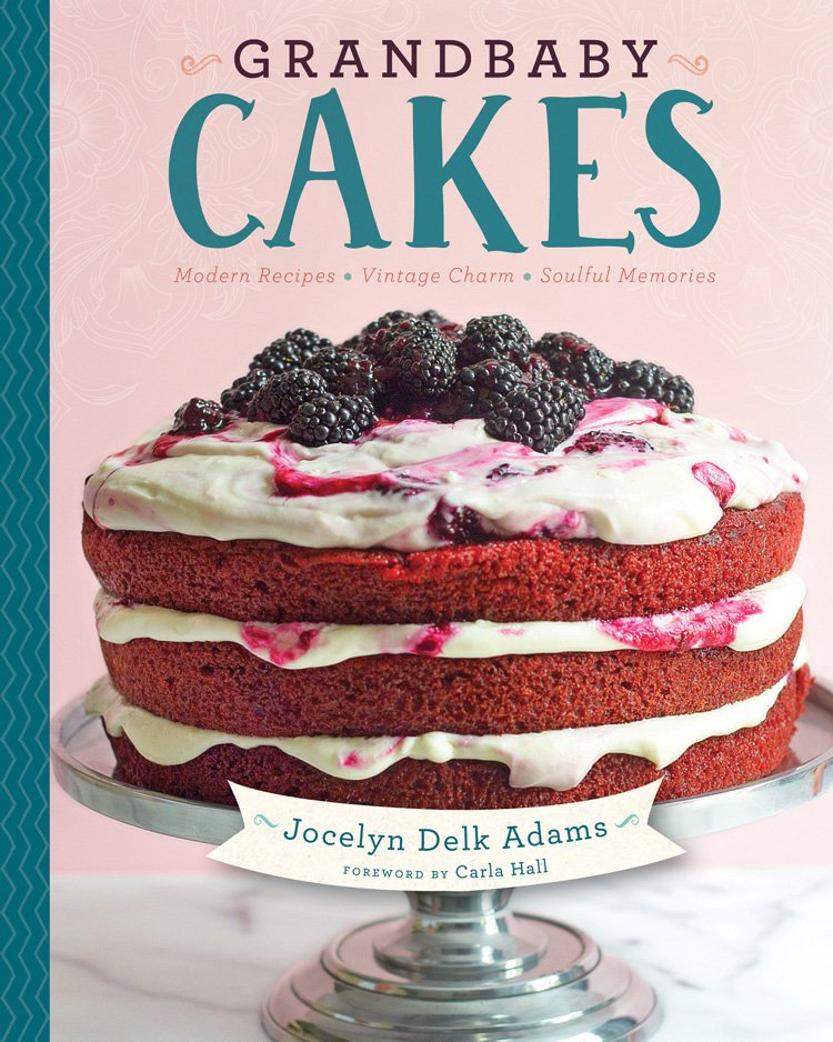 A picture of the cover of the cookbook Grandbaby Cakes