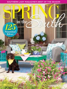 A picture of the cover of Southern Lady magazine's 2016 Spring in the South special issue