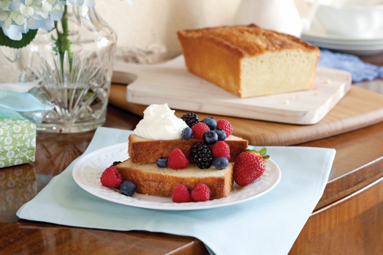 A picture of Vanilla Bean Pound Cake