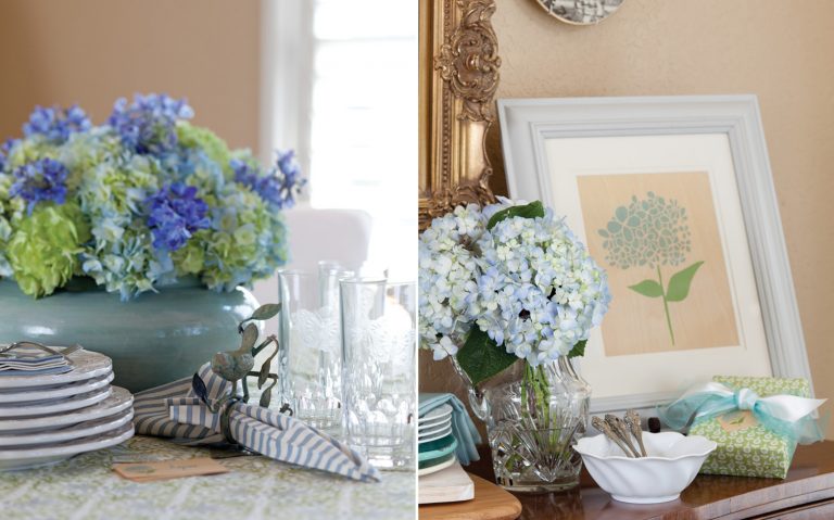 A picture of a spread for Mother's Day
