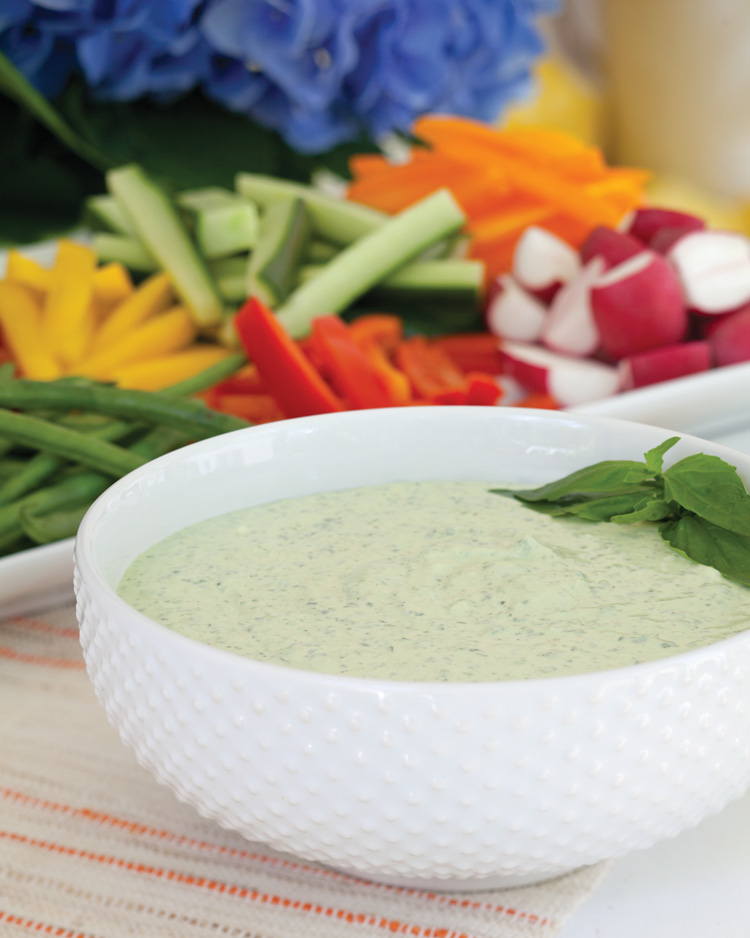 A picture of Creamy Basil Dip