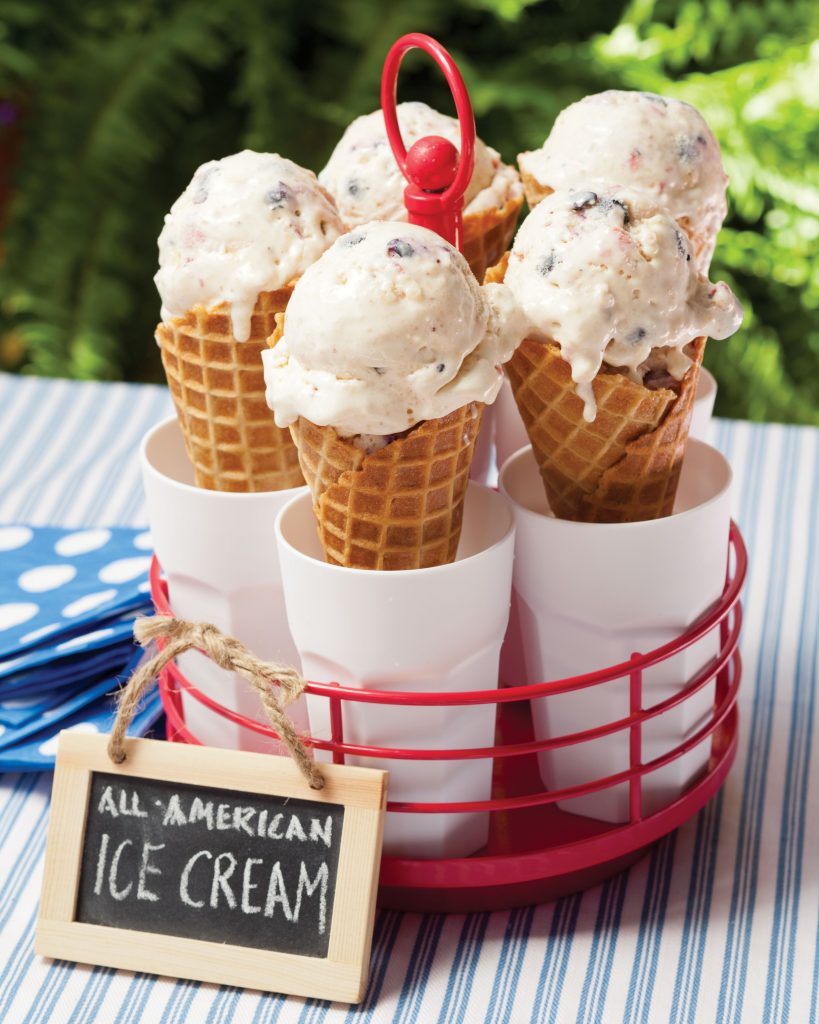 Summer Cookout Recipes, All-American Ice Cream