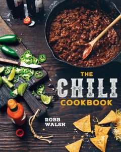 A picture of the cover of The Chili Cookbook by Robb Walsh