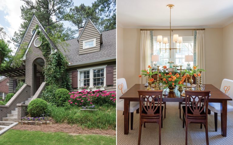 A picture of an Atlanta home with functional flair