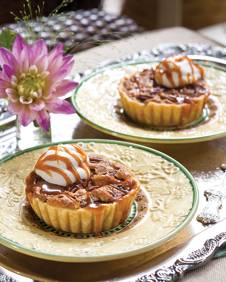 Evening For Two Pecan Chocolate Tarts