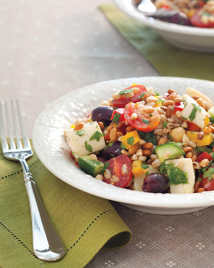 Healthy Start Farro Salad with Vegetables
