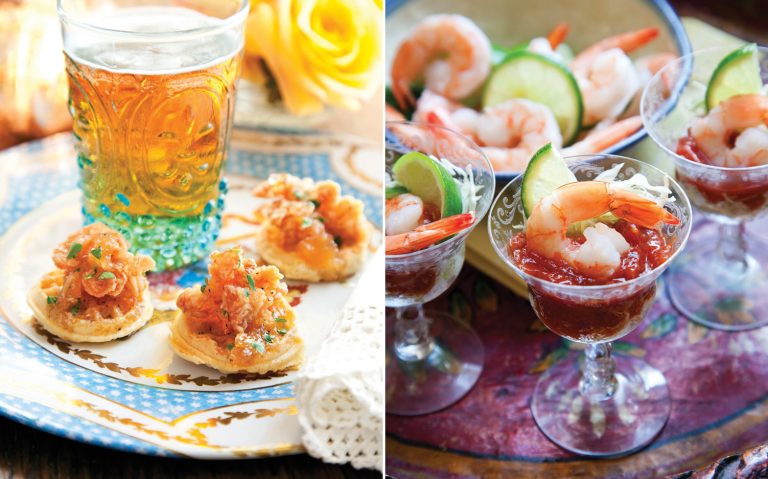 A picture of recipes from Southern Appetizers by Denise Gee
