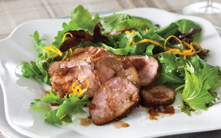 Vanilla and Balsamic Pork Tenderloin