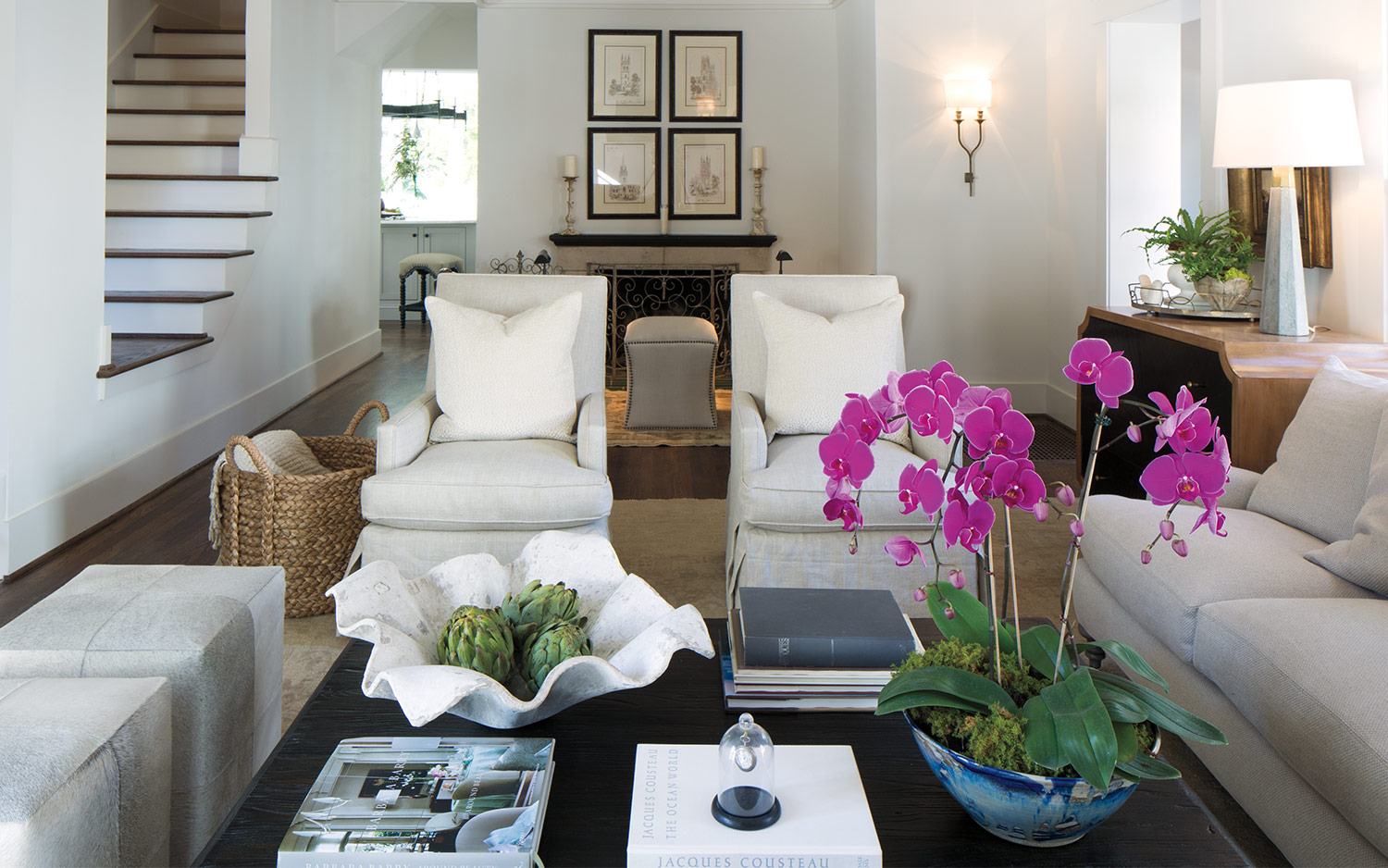 Interiors by Joanna Goodman of Christopher Architecture and Interiors.