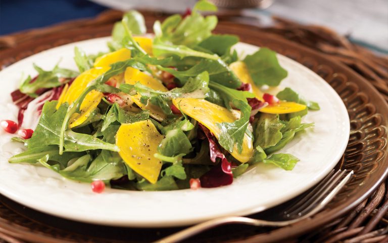 Autumn Salad with Apple Cider Vinaigrette