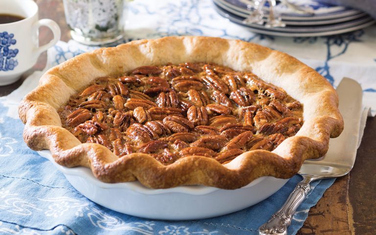 Chocolate Bottom Pecan Pie