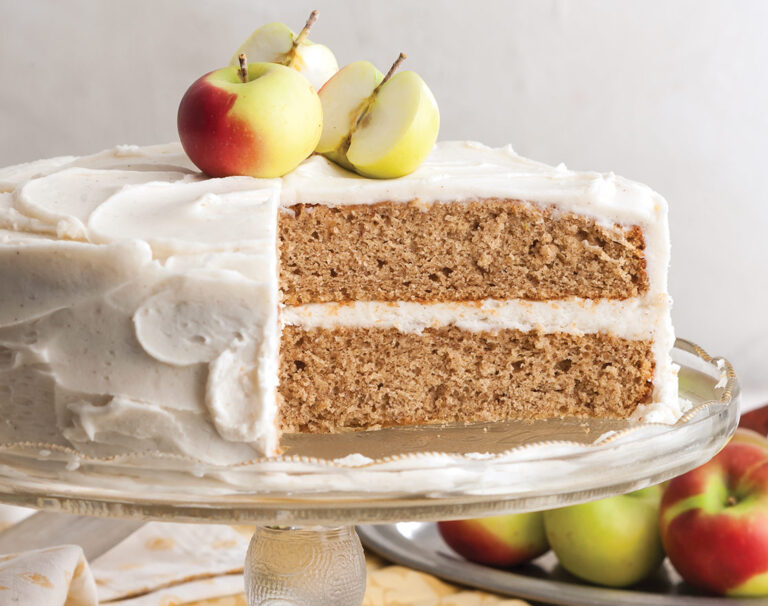 Apple Spice Cake with Browned Butter Frosting