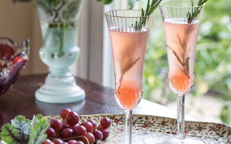 Grapefruit Bellinis