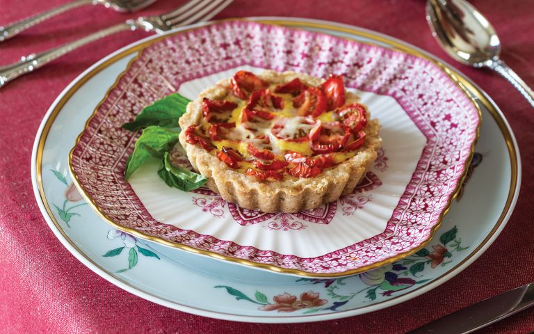 Tomato-Basil Tartlets