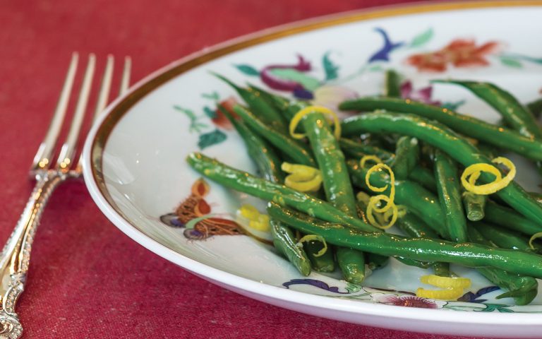 Lemon Garlic Green Beans