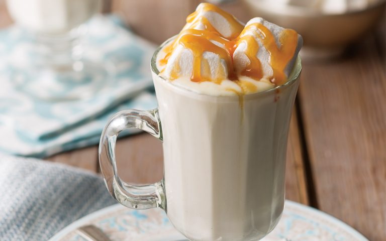 Caramel Hot White Chocolate