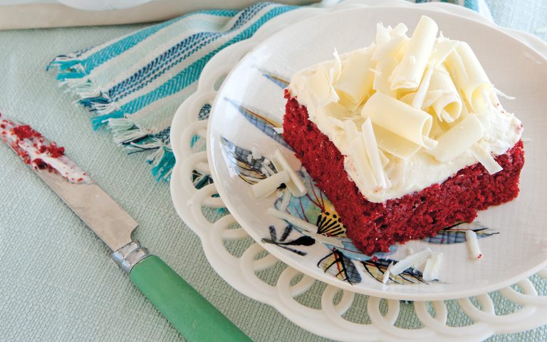 Red Velvet Sheet Cake