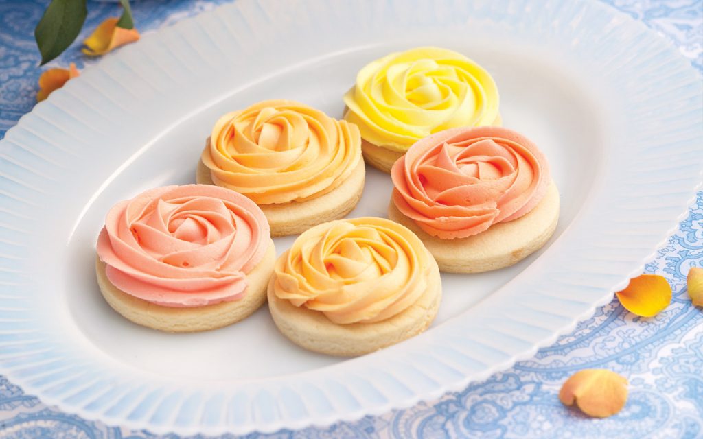 Rosette Sugar Cookies