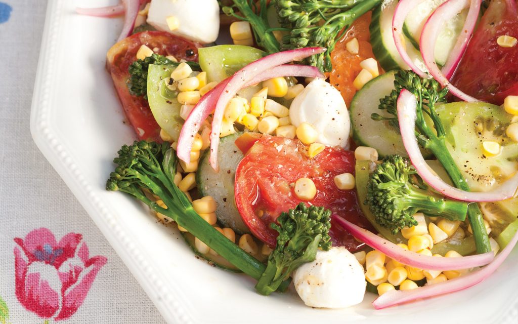 Caprese Vegetable Salad