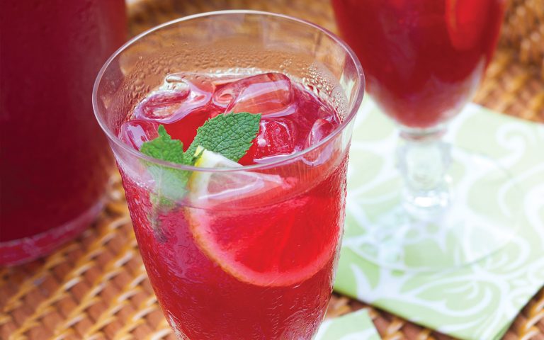 Rose Water Iced Tea