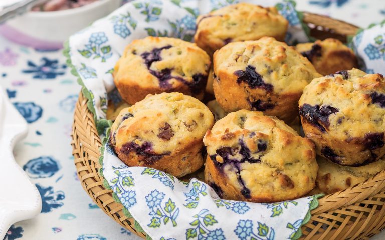 Blueberry-Jalapeño Muffins
