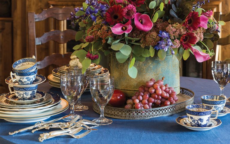 Literary Luncheon tablescape