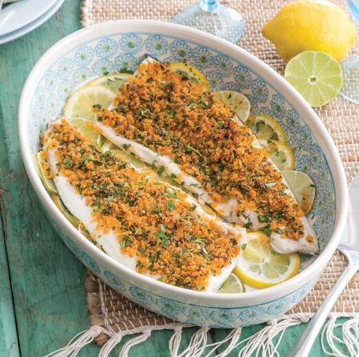 Herb-Crusted Trout