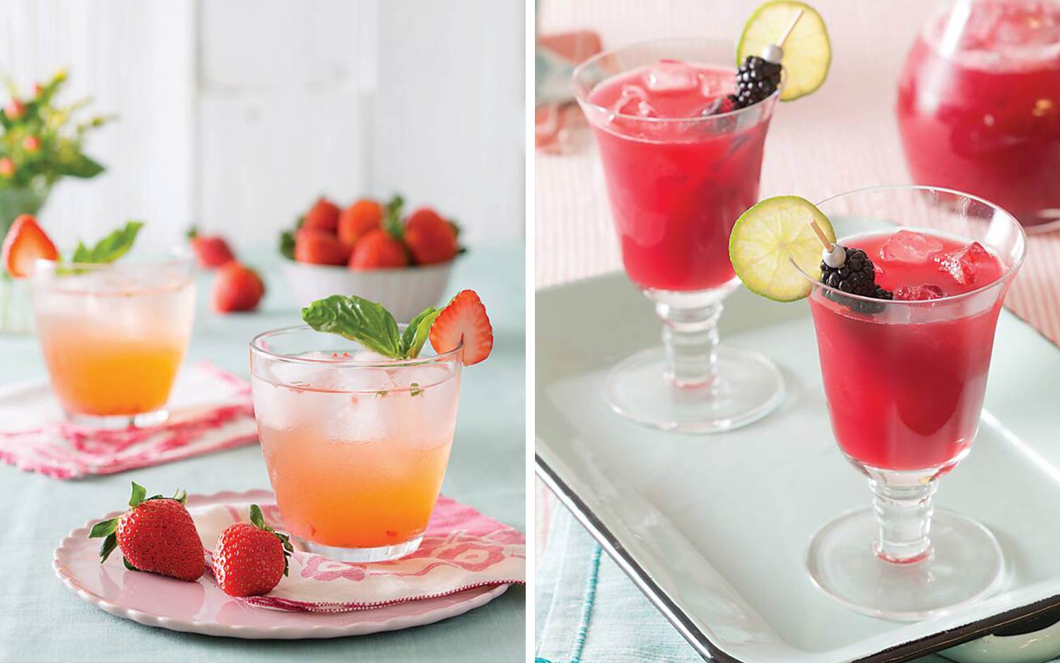 4 Refreshing Summer Sippers