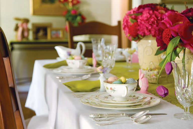 A Spring Menu with Easter Charm