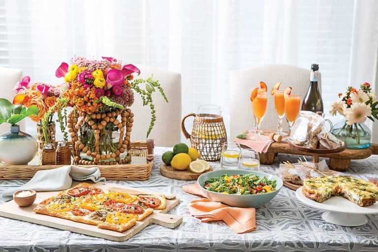 A Vibrant Brunch to Kick off Vacation