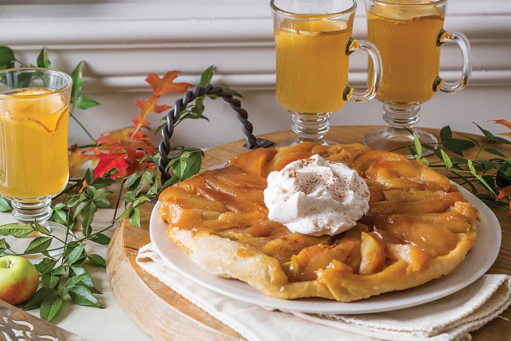 Bourbon Cider and Tarte Tatin