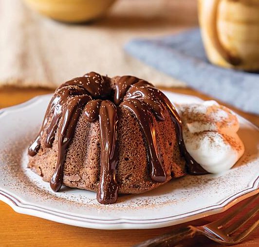 Bittersweet Mini Bundt Cakes