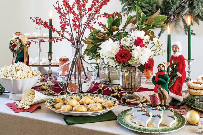 Christmas Caroling Party with Tasty Tidbits