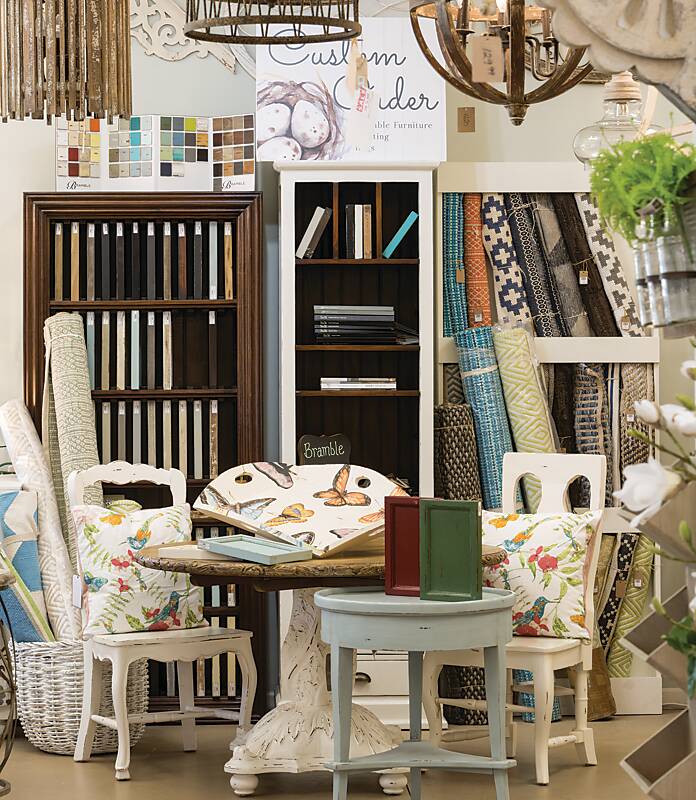 Custom design studio at The Southern Nest