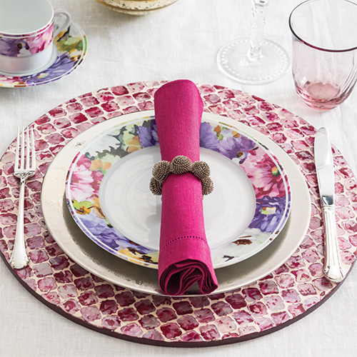 Garden Dreams Table Setting Featured in Southern Lady Southern Tables 2022