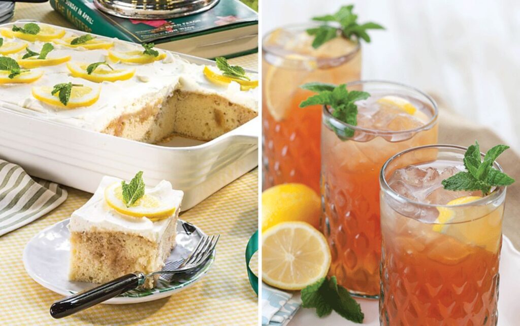 Recipes with the fresh-brewed flavor of sweet tea