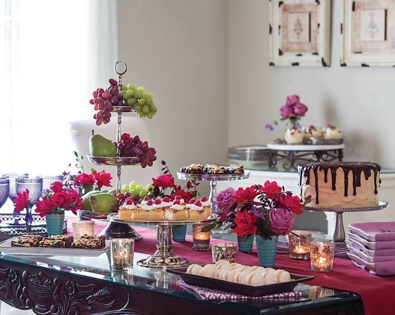 Champagne and dessert party