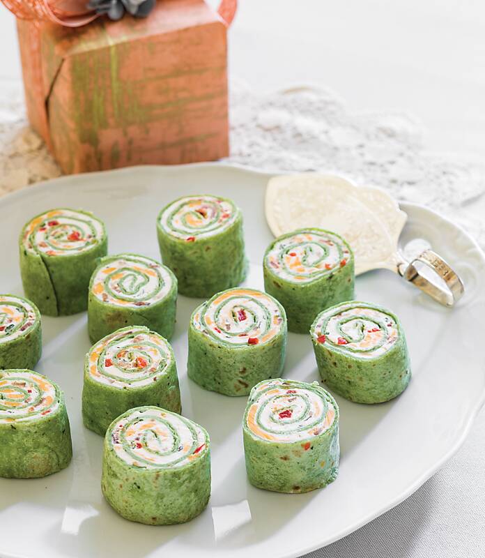 Bacon, Herb & Cheese Pinwheels