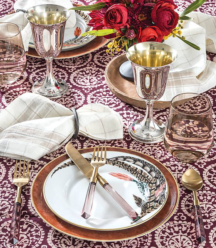 Radiant Table Settings for Autumn