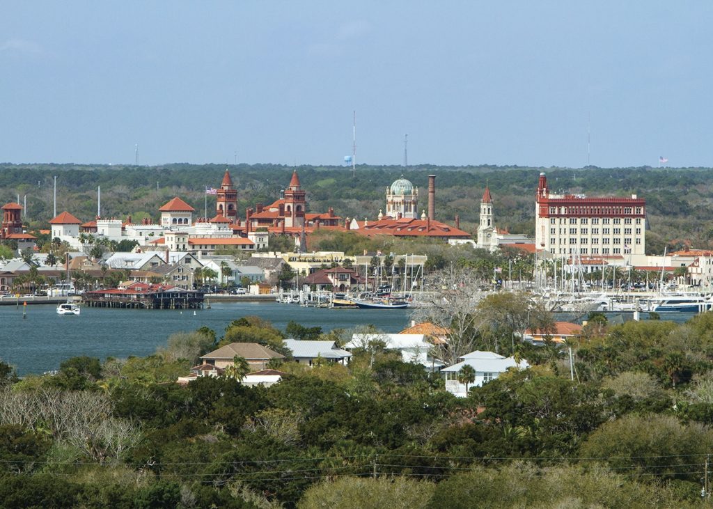 Scenic view of St. Augustine, Florida