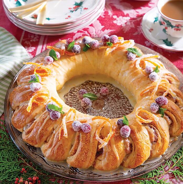 Holiday Cinnamon Wreath