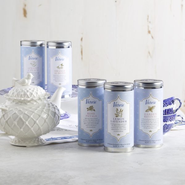 Victoria Specialty Tea canisters