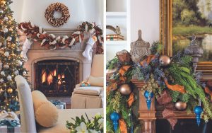 Five of the Coziest Christmas Fireplaces