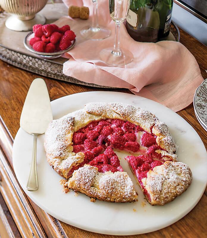 Crowd-Pleasing Recipes - Raspberry Galette